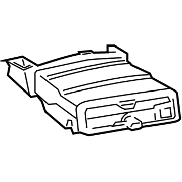 55081-52010 Toyota Center Duct, Inner Illustration 1 of 1