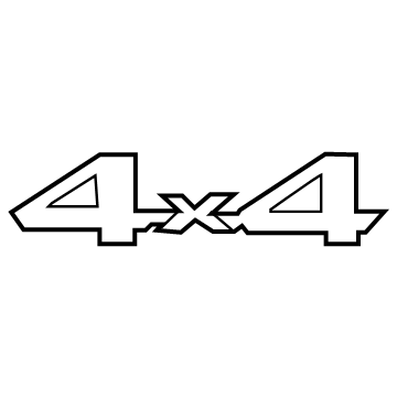 Toyota 75473-0C060 Nameplate