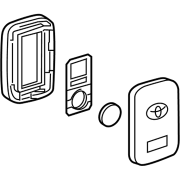 Toyota Key Fob - 89904-0E121