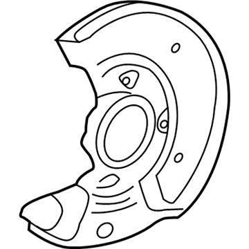 Scion 47781-0R010 Splash Shield