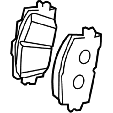 Scion 04465-42180 Brake Pads