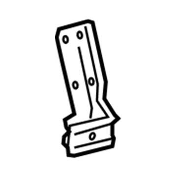 Toyota 86212-08030 AM/FM CD Bracket