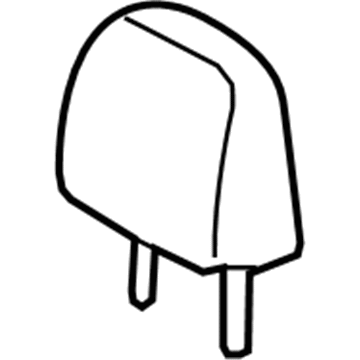 Toyota 71940-47220-B0 Headrest, Outer