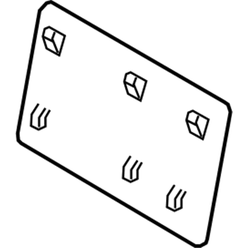 Toyota 71881-47010-B1 Seat Back Panel