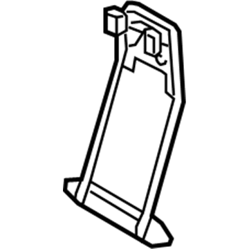 71305-06020 Toyota Seat Back Frame, Center Illustration 1 of 1