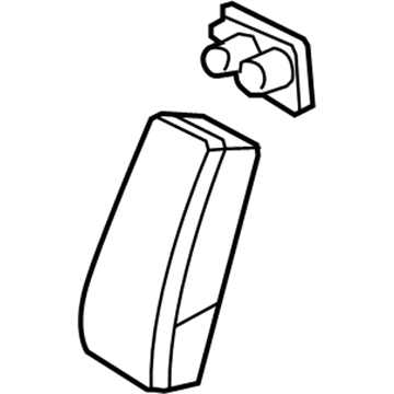 72830-06220-B2 Toyota Armrest, Center Illustration 1 of 1