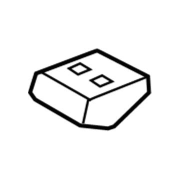 71096-33020-B2 Toyota Headrest Cover, Rear Illustration 1 of 1