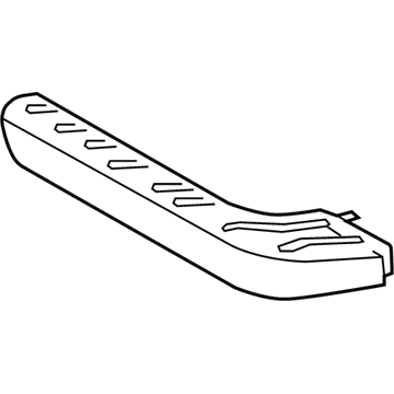 71503-06100 Toyota Seat Cushion Pad, Rear Illustration 1 of 1