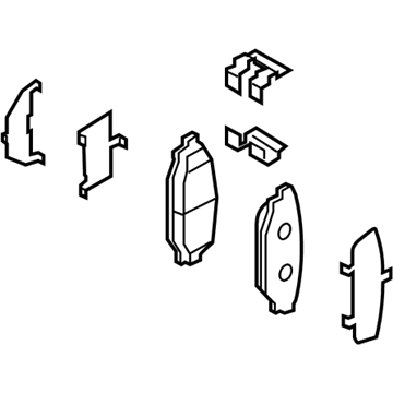 Toyota 86 Brake Pads - SU003-04097