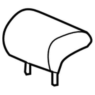 71960-02290-B0 Toyota Headrest, Center Illustration 1 of 1
