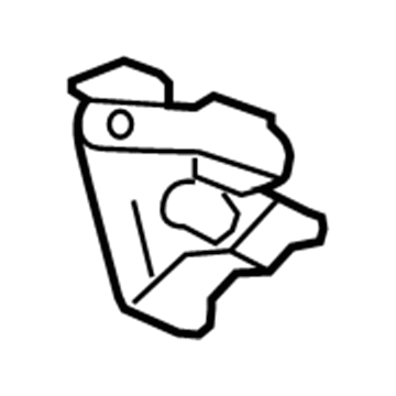 71305-02050 Toyota Hinge, Center Illustration 1 of 1