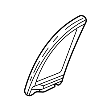 Toyota 68215-62010 Weatherstrip