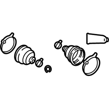 Toyota 04438-42162 Boot Kit