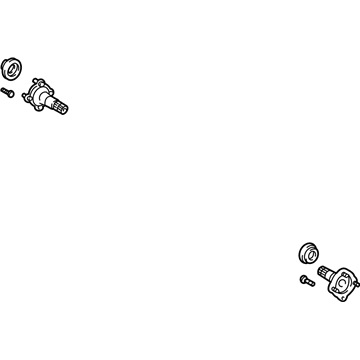 Toyota 41309-32020 Output Shaft