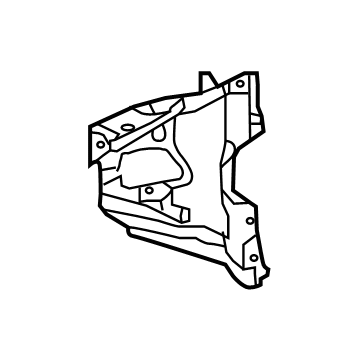 Toyota 61103-06070 Cowl Side