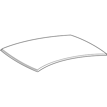 63111-06440 Toyota Roof Panel Illustration 1 of 1