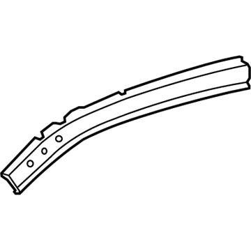 61201-06070 Toyota Inner Rail, Outer Passenger Side Illustration 1 of 1