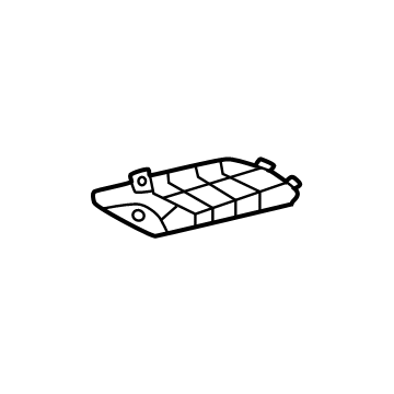 79965-60050-C0 Toyota Cover, Rear Seat Leg Side Illustration 1 of 1