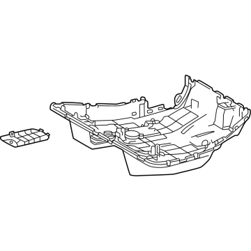 Toyota 72928-35050-C0 Under Cover