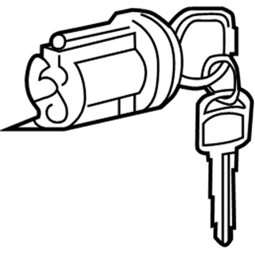 Scion 69057-21180 Cylinder & Keys