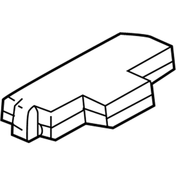 82662-17020 Toyota Upper Cover, Driver Side Illustration 1 of 1
