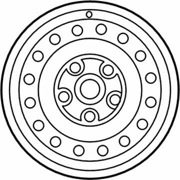 Toyota Spare Wheel - 42611-02471