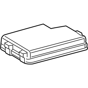 82662-42610 Toyota Upper Cover, Center Passenger Side Illustration 1 of 1