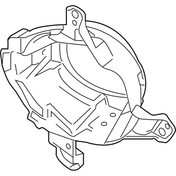 81219-WB001 Toyota Fog Lamp Assembly Bracket, Front Passenger Side Illustration 1 of 1