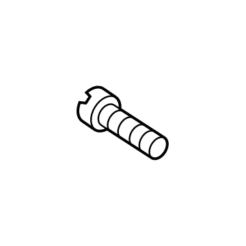 90118-WB374 Toyota Fog Lamp Assembly Bolt, Front Illustration 1 of 1