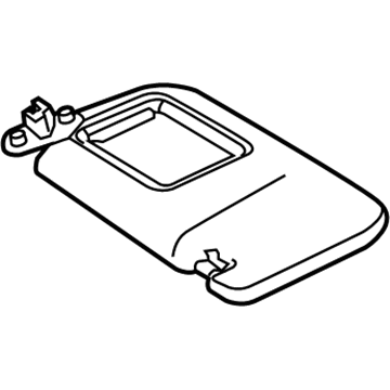Toyota Camry Sun Visor - 74310-06C00-E1