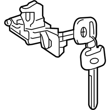 69056-48030 Toyota Lock Cylinder Illustration 1 of 1