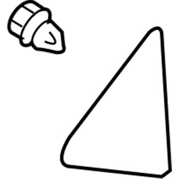 Toyota 60117-52030 Corner Cover