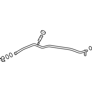 Toyota 88707-06360 Rear Suction Hose