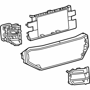 Toyota 55405-0C050 Center Panel