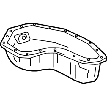 Toyota 12102-0P041 Oil Pan