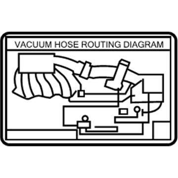 Toyota 17792-28220 Vacuum Diagram
