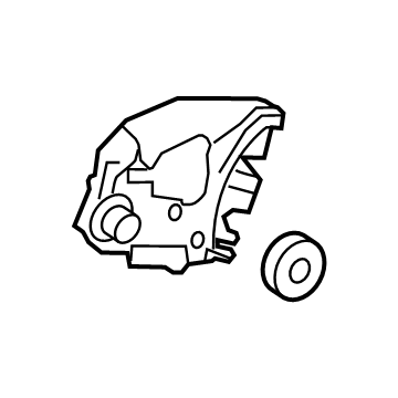 Toyota 69040-53130 Lock Assembly