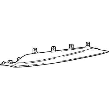 Toyota 76087-62010 Extension Panel