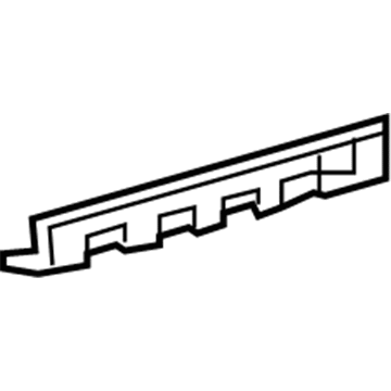 64713-06010-C0 Toyota Floor Cover Front Cover, Upper Illustration 1 of 1