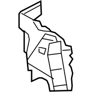 64722-06060-C0 Toyota Side Trim Panel, Inner Driver Side Illustration 1 of 1