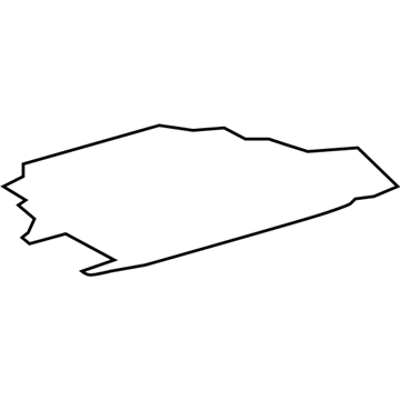 64711-06100-C0 Toyota Floor Cover, Rear Illustration 1 of 1