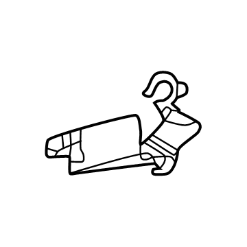 Toyota 71874-0R030 Cushion Shield