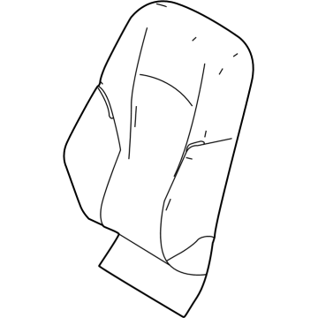 Toyota 71073-35E00-C4 Seat Back Cover