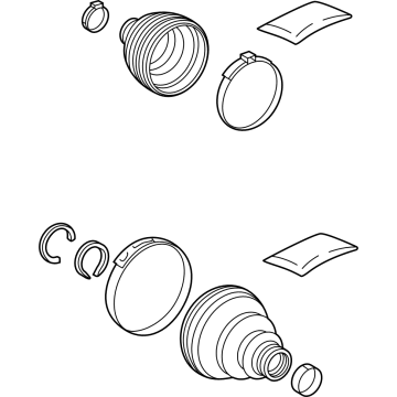 Toyota 04429-58051 Boot Kit