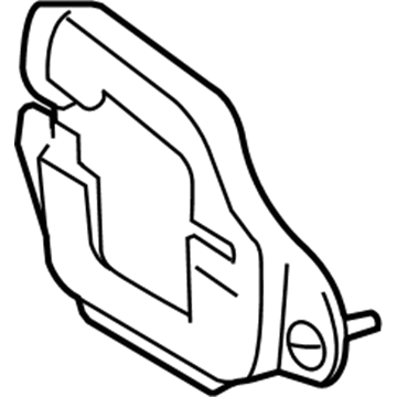 12365-40010 Toyota Rear Cover Illustration 1 of 1