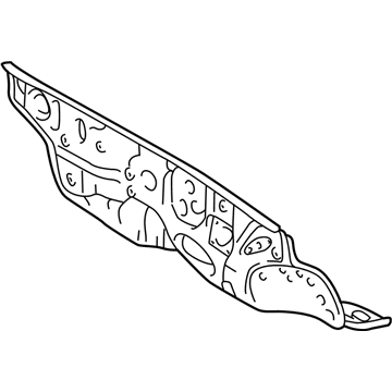 Toyota Corolla Dash Panel - 55101-02380