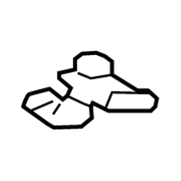 Toyota 58351-06030 Spare Retainer