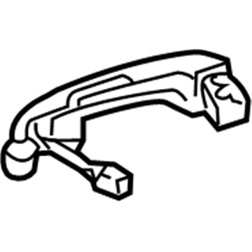 Toyota Prius Exterior Door Handle - 69210-33080-B7