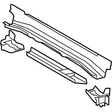 Toyota 57606-0C040 Rear Crossmember