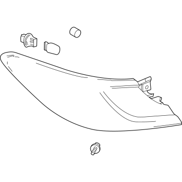 Toyota 81550-AQ010 Tail Lamp Assembly